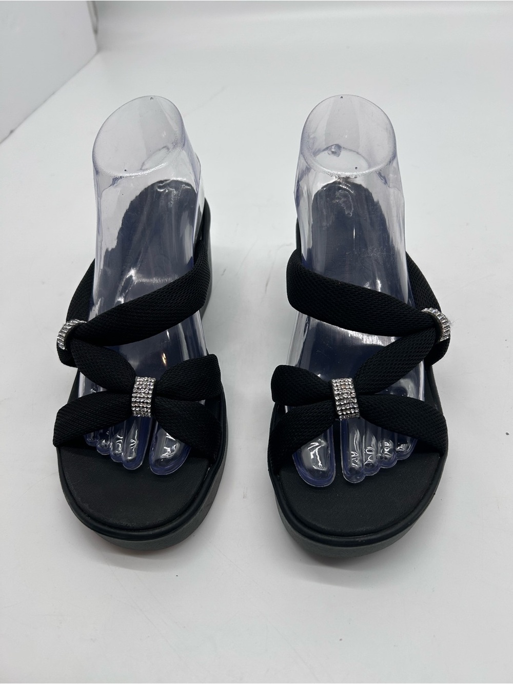 Skechers Cali Rumble On-High Class Stylish Women’s Wedge Slide size 9 NEW
